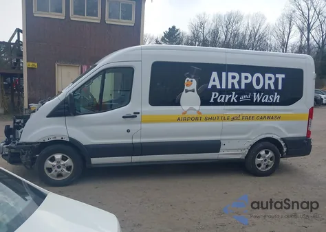 2017 Ford Transit-350 Xlt z USA, uszkodzony, nr VIN 1FBAX2CMXHKA61788